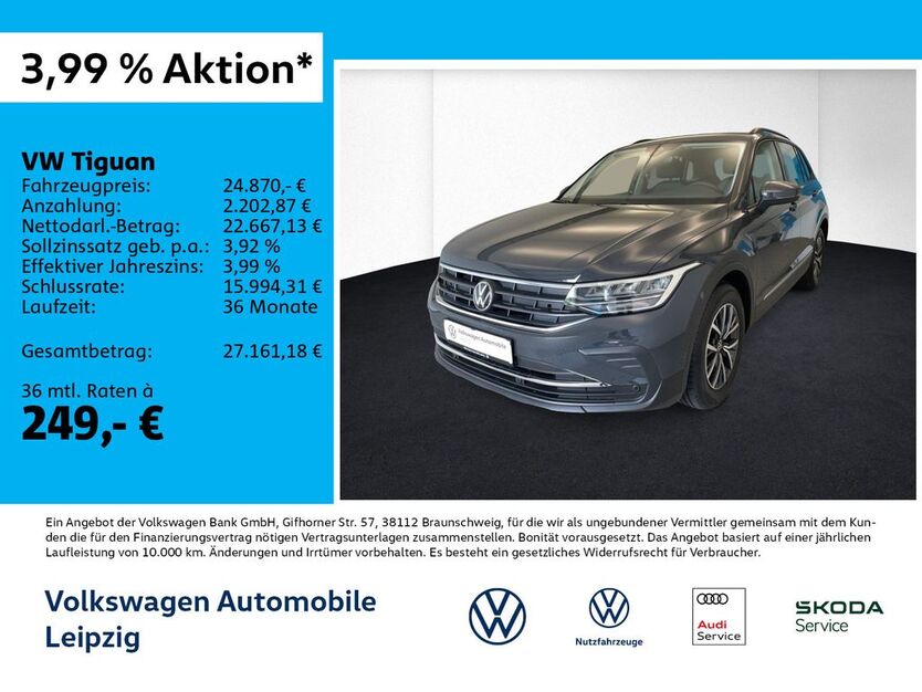 VW Tiguan 38.383 km 24.870 € Leipzig 04277