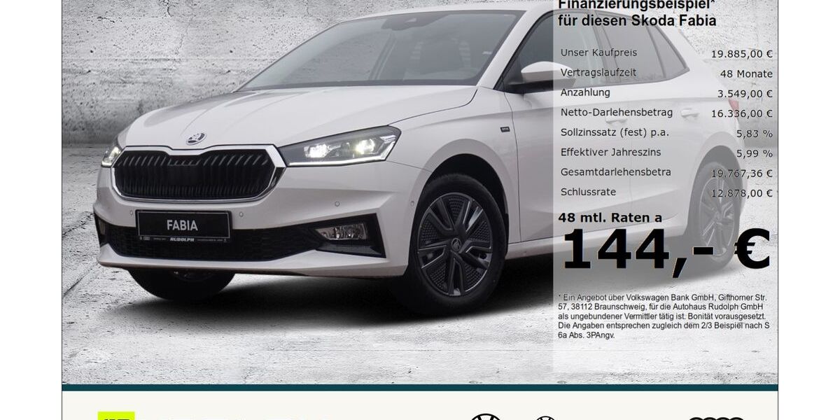 Skoda Fabia 6.919 km 19.980 &euro; Merseburg 06217