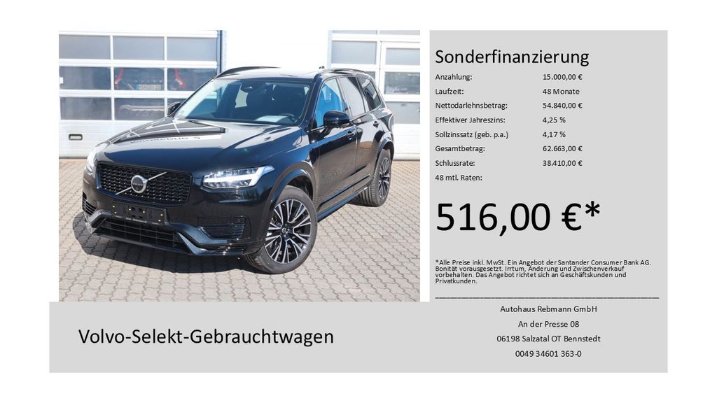 Volvo XC90 21.100 km 69.500 &euro; Salzatal OT Bennstedt 06198