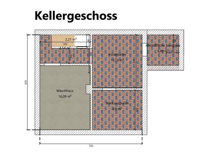 Reihenmittelhaus Halle Gesundbrunnen - 3 Zimmer, 95 m&sup2;, 195.000&euro; | Angebot:26572670