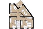 Etagenwohnung Halle (Saale) Büschdorf - 4 Zimmer, 91 m&sup2;, 1.038&euro; | Angebot:26606743