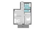 Etagenwohnung Delitzsch - 2 Zimmer, 58 m&sup2;, 759&euro; | Angebot:22893392