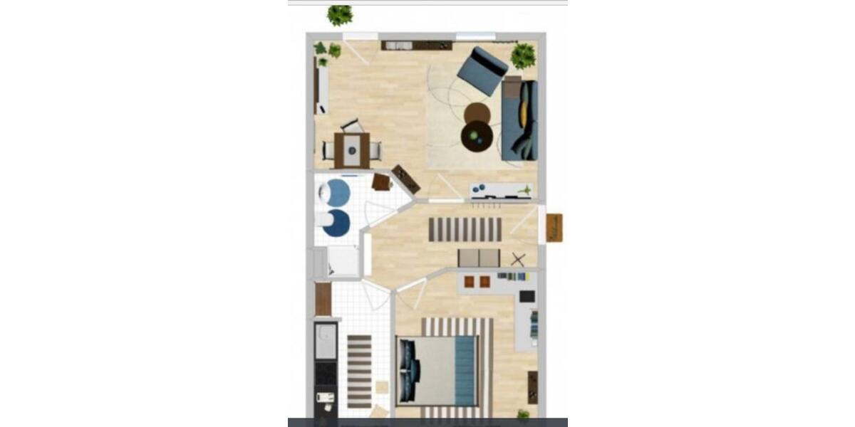 Erdgeschoßwohnung Halle (Saale) Büschdorf - 2 Zimmer, 54 m&sup2;, 110.000&euro; | Angebot:24558152