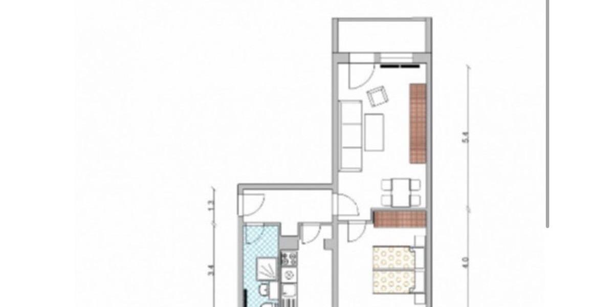 Etagenwohnung Sandersdorf-Brehna Brehna - 2 Zimmer, 48 m&sup2;, 488&euro; | Angebot:26636702