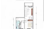 Etagenwohnung Sandersdorf-Brehna Brehna - 2 Zimmer, 48 m&sup2;, 488&euro; | Angebot:26636702