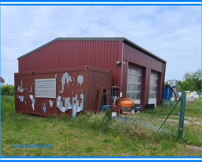 Gewerbeobjekt mit Büro und Lager in Merseburg auf 6700 m² Grund