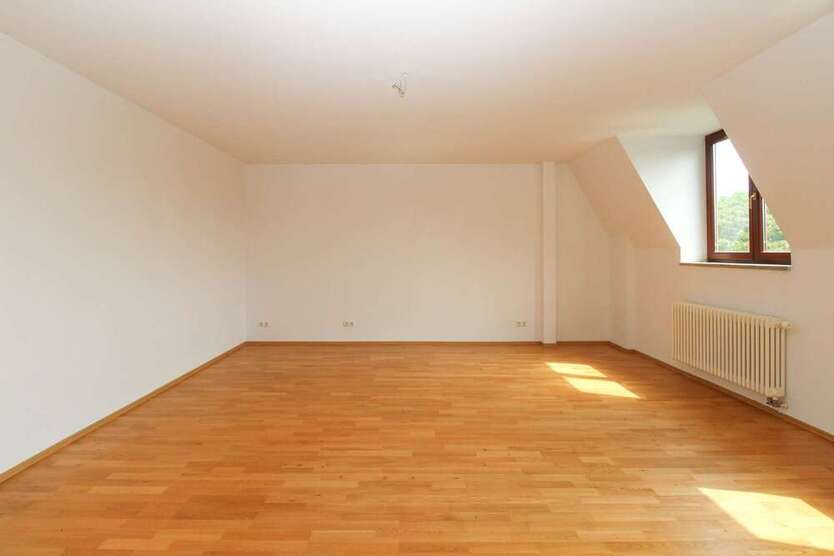 Penthouse am Clara-Zetkin-Park mit Dachterrasse, Stellplatz und Lift, befristete Vermietung