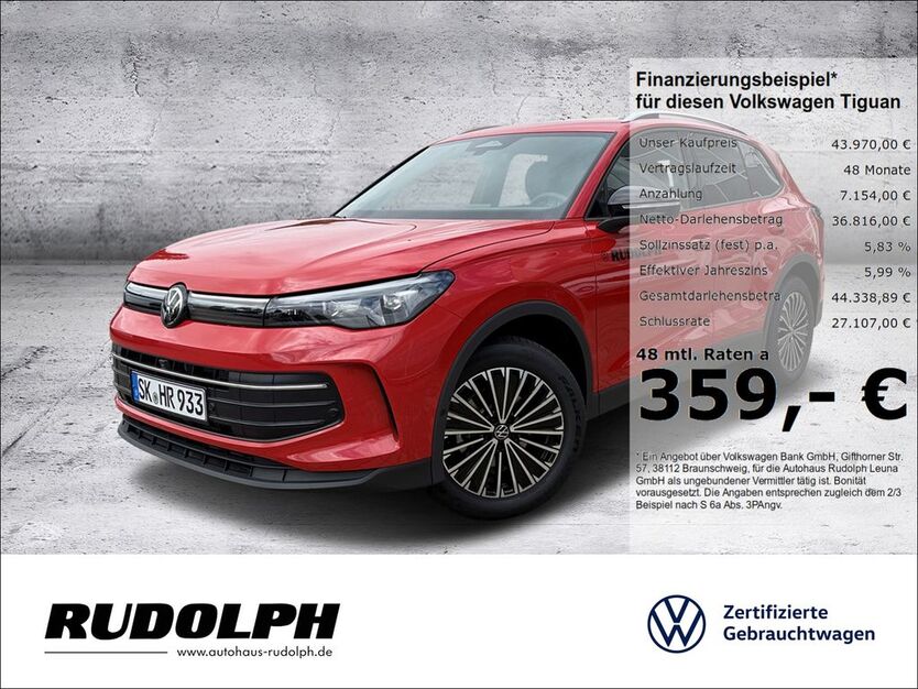 VW Tiguan 6.000 km 43.970 € Leuna 06237