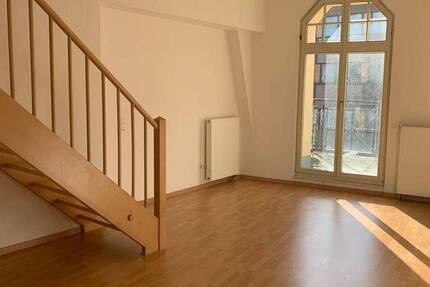 JÄGERHOF * Innenstadt* helle 3 Zimmer-Maisonetten-Whg. mit Terrasse* Parkett* EBK* G-WC