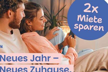 Eine Wohnung zum verlieben mit NEUJAHRSAKTION - 2 Kaltmieten sparen - DG mitte 2 zimmer