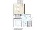 Etagenwohnung Schkeuditz Dölzig - 3 Zimmer, 76 m&sup2;, 170.000&euro; | Angebot:25701608