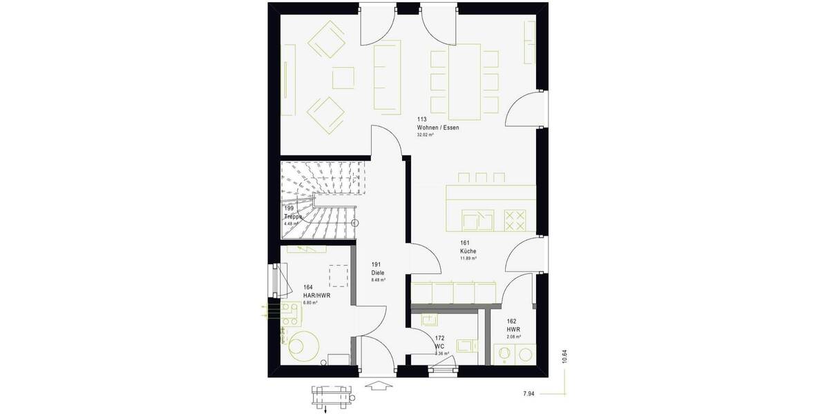 Einfamilienhaus Halle (Saale) Dölau - 4 Zimmer, 137 m&sup2;, 337.000&euro; | Angebot:26834184