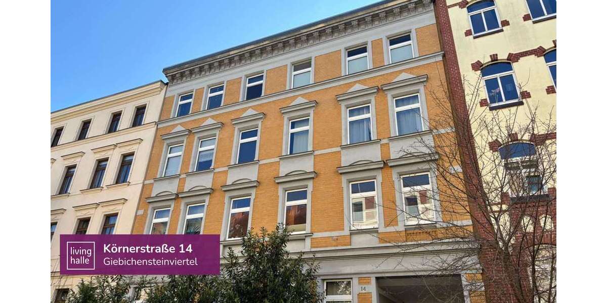 Etagenwohnung Halle (Saale) Am Wasserturm/Thaerviertel - 3 Zimmer, 89 m&sup2;, 840&euro; | Angebot:25957066