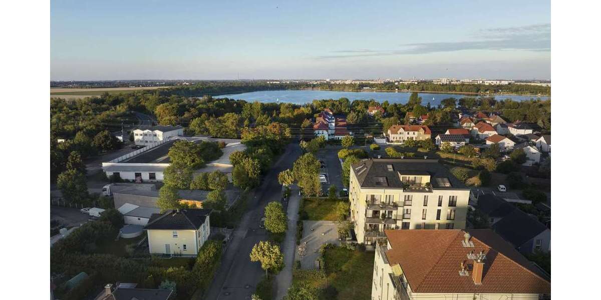Traumwohnung im DG mit Blick auf den Kulkwitzer See & 2 Balkone, Wohnung mit über 200m² 4 zimmer
