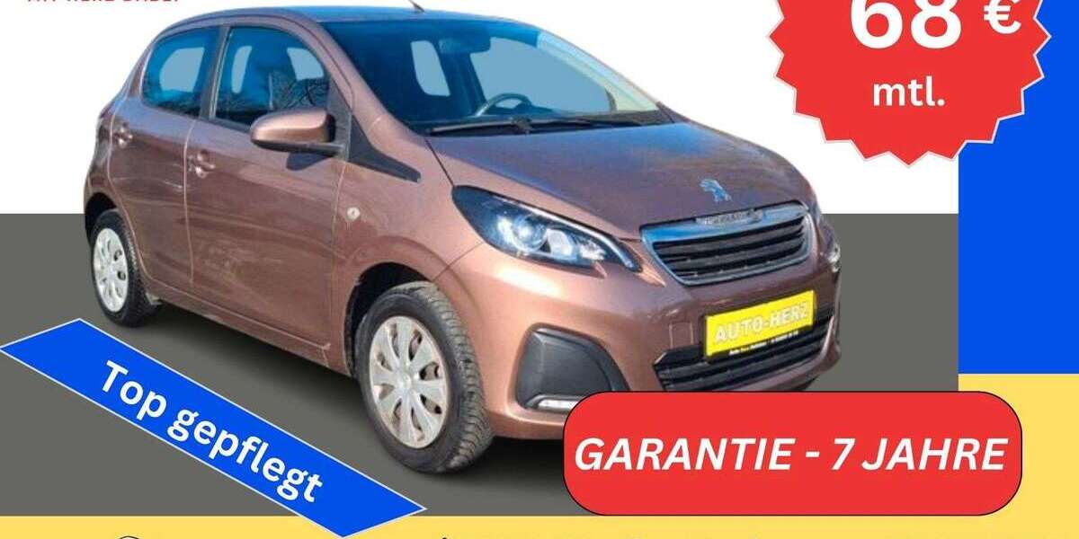 Peugeot 108 39.943 km 6.480 &euro; Halle Saale 06128