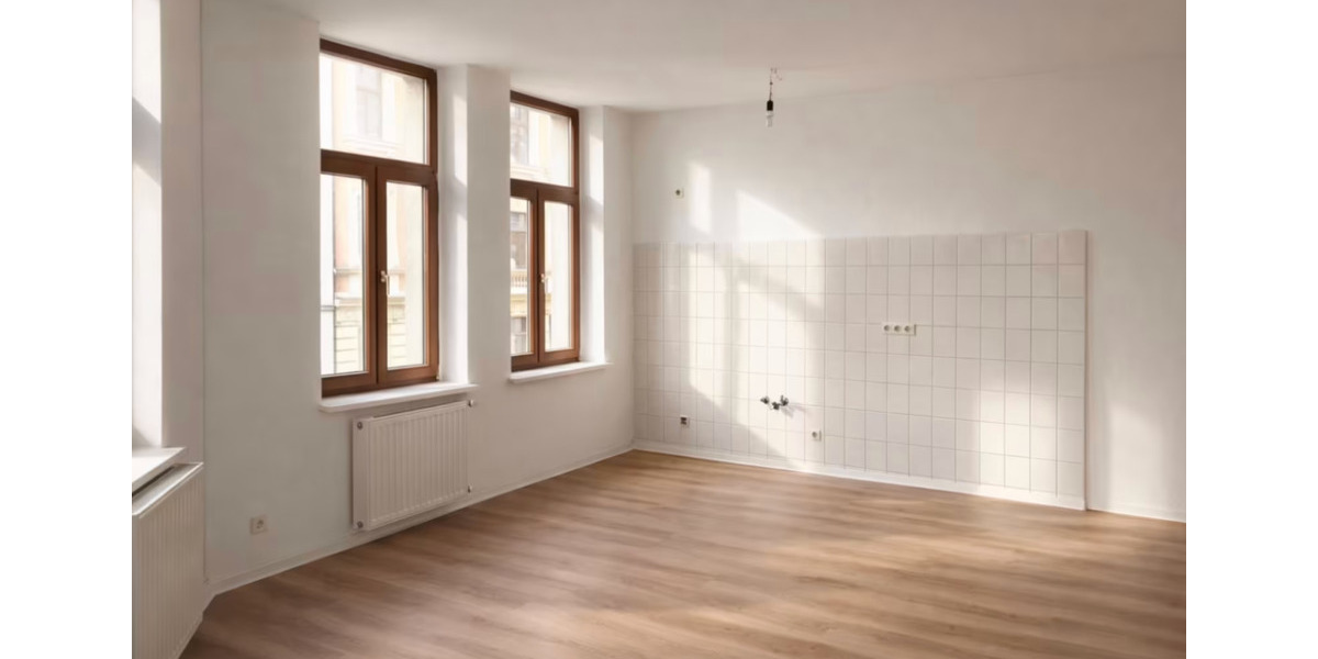 Etagenwohnung Halle (Saale) Damaschkestraße - 2 Zimmer, 59 m&sup2;, 399&euro; | Angebot:25539988