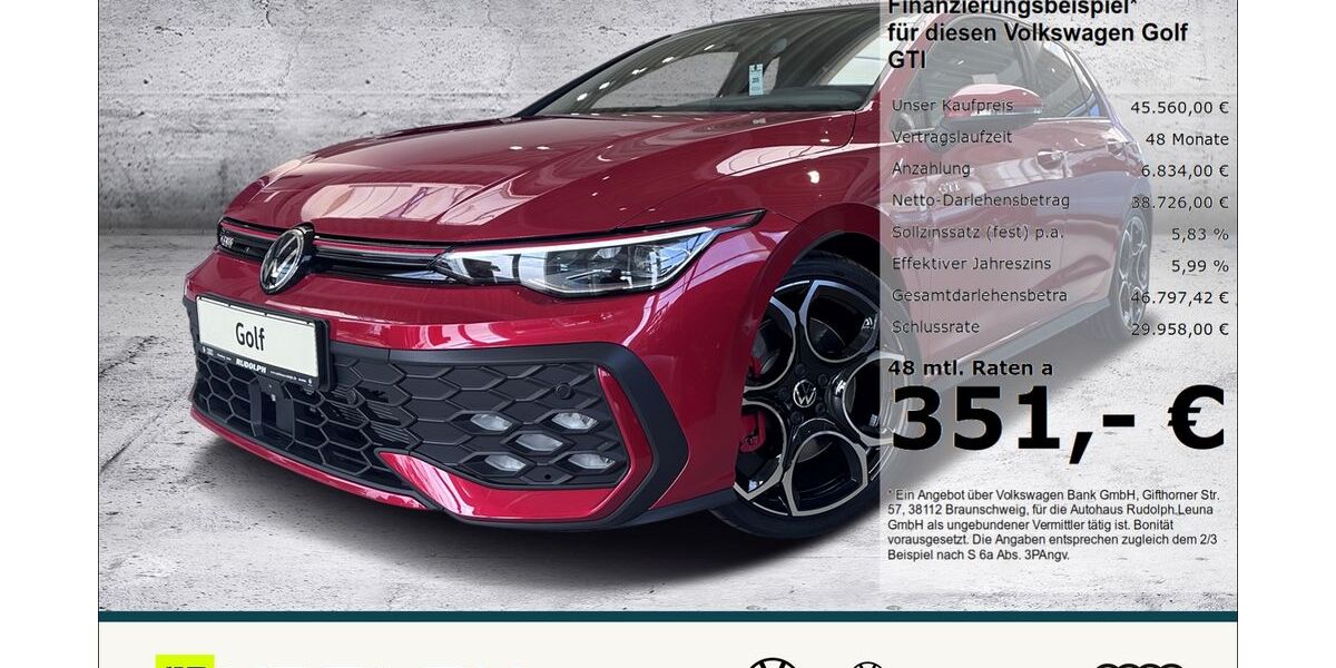 VW Golf 9.350 km 43.890 &euro; Leuna 06237