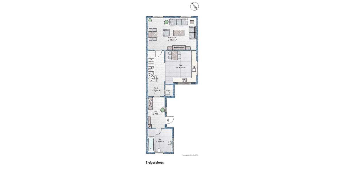 Doppelhaushälfte Wolfen Wolfen - 3 Zimmer, 91 m&sup2;, 69.000&euro; | Angebot:25740791