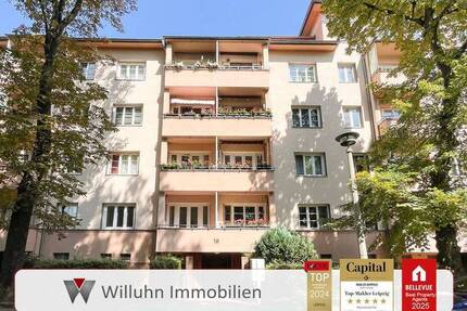 Neu sanierte 3-Raum-Wohnung mit Balkon in ruhiger Seitenstraße