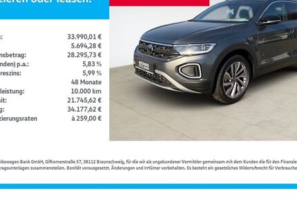 VW T-Roc 10.302 km 31.480 € Bitterfeld-Wolfen 06749