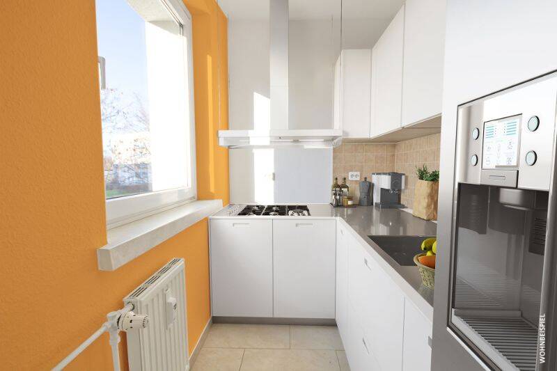 Etagenwohnung Halle (Saale) Südstadt - 2 Zimmer, 49 m&sup2;, 299&euro; | Angebot:26807051