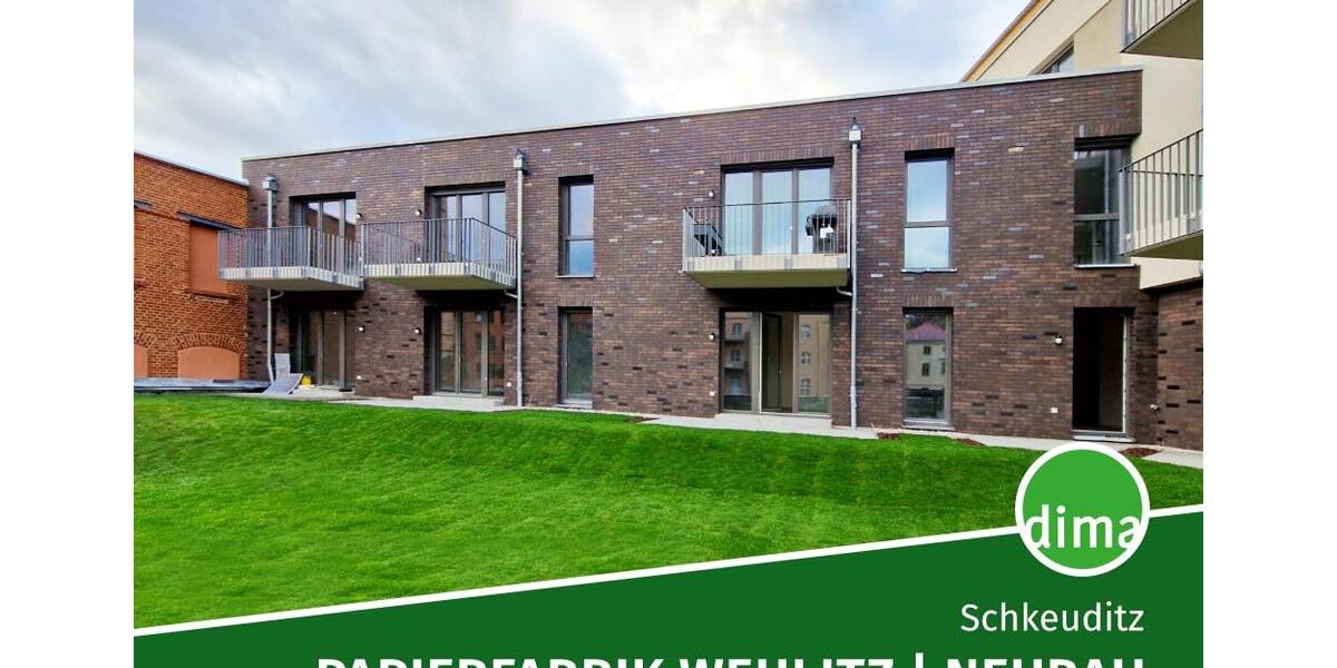 Erdgeschoßwohnung Schkeuditz - 2 Zimmer, 62 m&sup2;, 778&euro; | Angebot:23817195