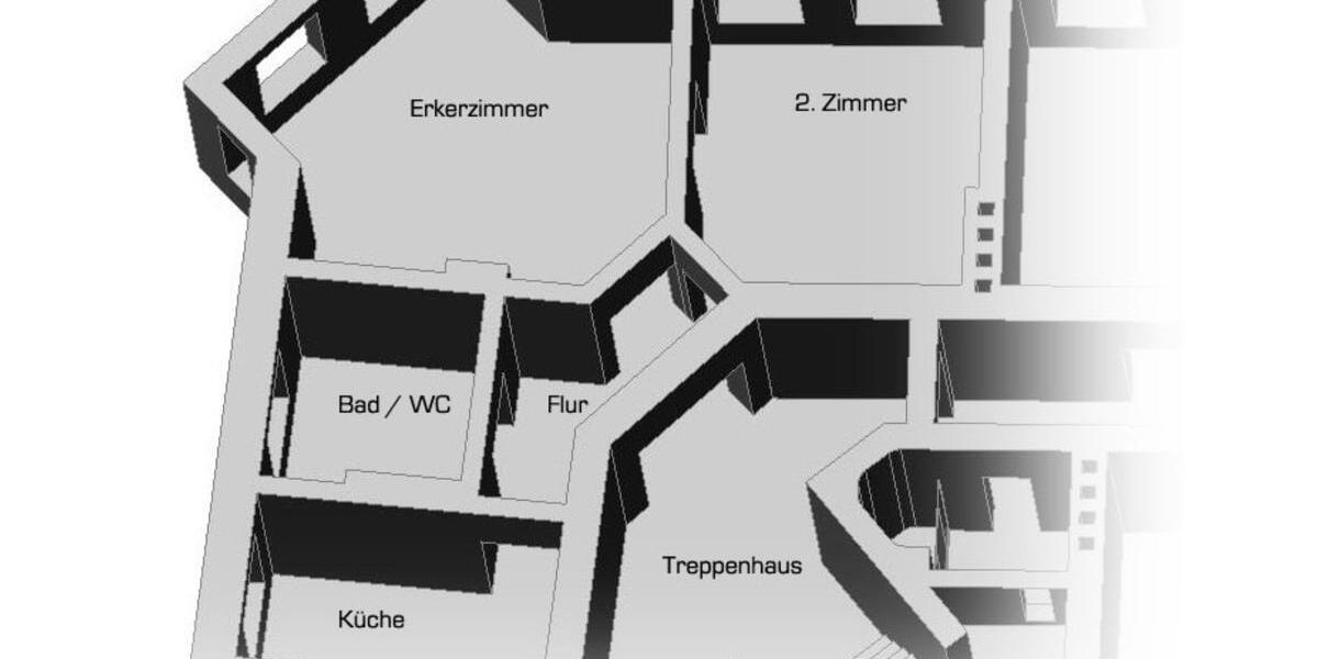 Etagenwohnung Halle (Saale) Büschdorf - 2 Zimmer, 62 m&sup2;, 455&euro; | Angebot:25311504