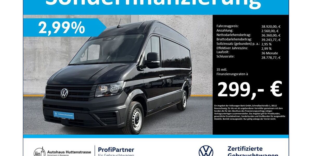 VW Crafter 15.518 km 38.620 &euro; Salzatal OT Bennstedt 06198