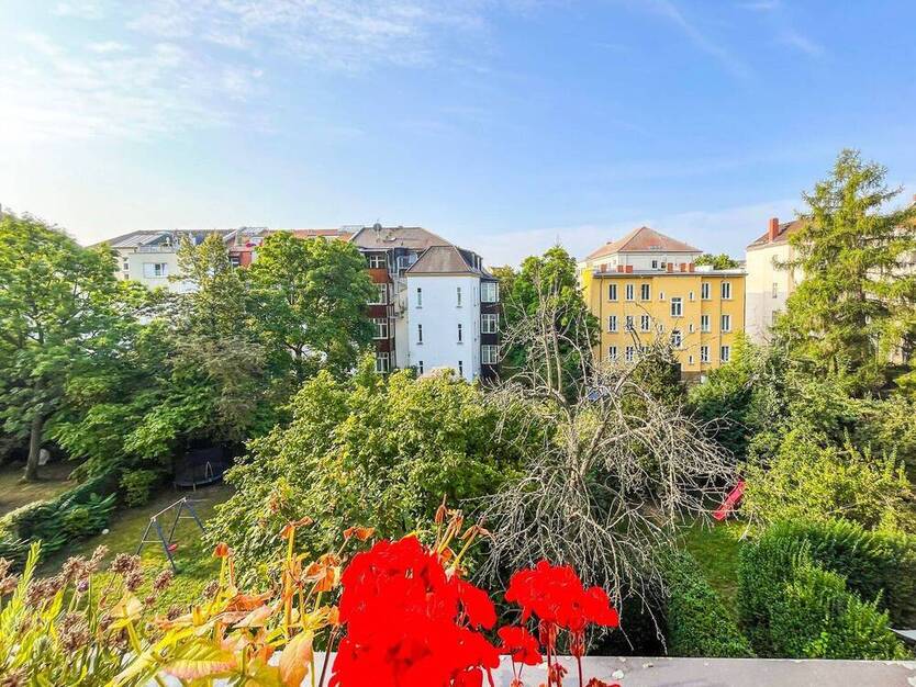 Charmante 3-Zimmer-Wohnung mit Balkon, Parkett und modernem Bad