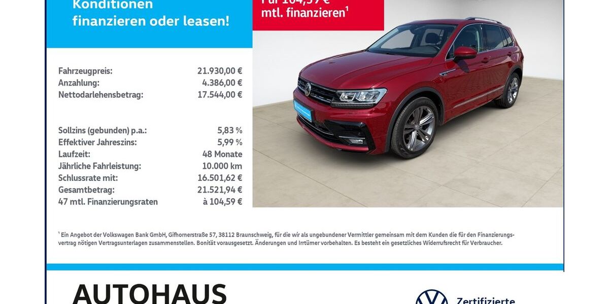 VW Tiguan 95.297 km 19.990 &euro; Bitterfeld-Wolfen 06749