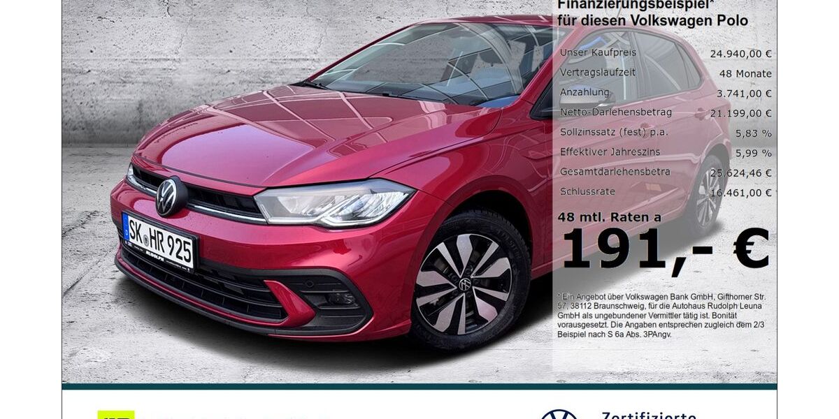VW Polo 8.100 km 23.490 &euro; Leuna 06237