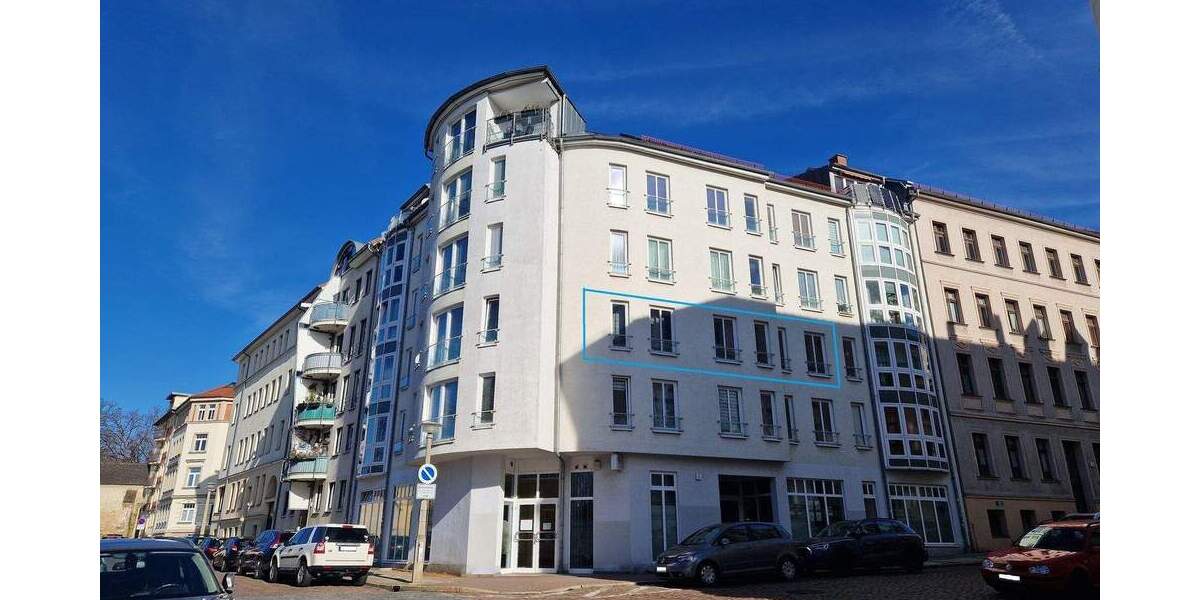 Etagenwohnung Halle (Saale) Innenstadt - 2 Zimmer, 53 m&sup2;, 100.000&euro; | Angebot:25385845