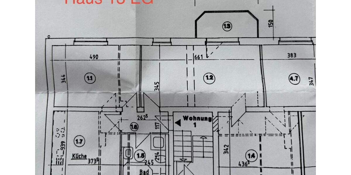 Erdgeschoßwohnung Schkopau - 3 Zimmer, 78 m&sup2;, 600&euro; | Angebot:24762088