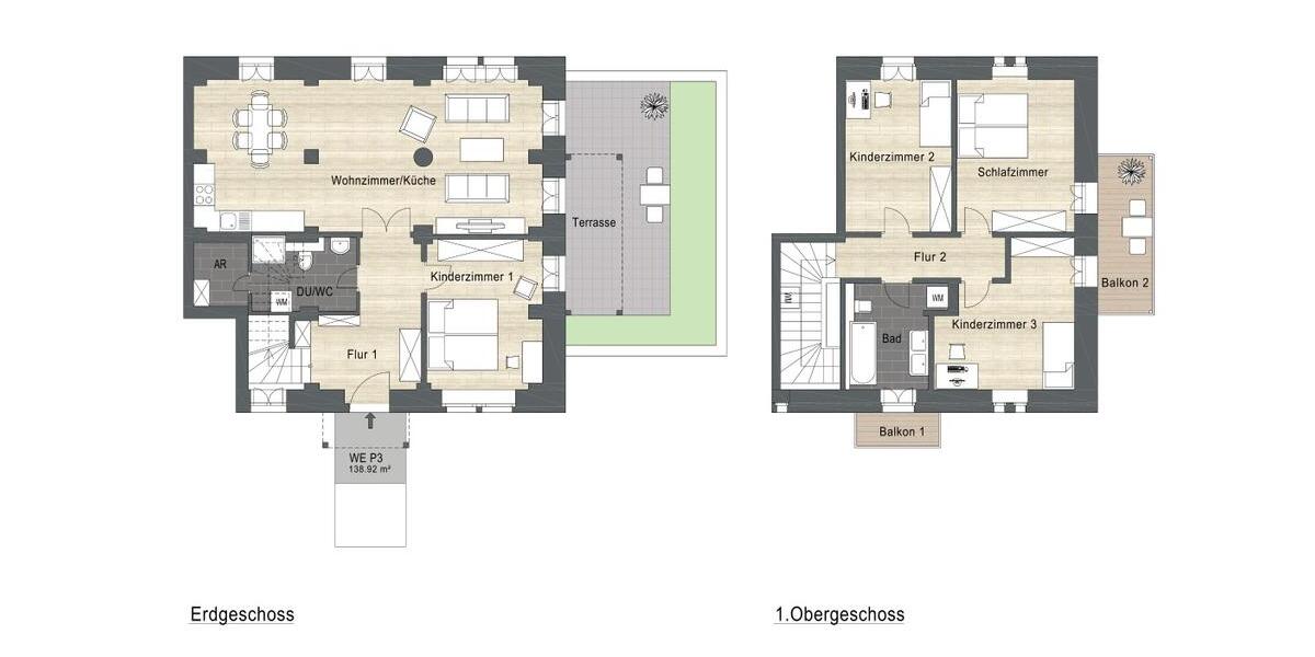Etagenwohnung Halle (Saale) Dölau - 4 Zimmer, 94 m&sup2;, 1.015&euro; | Angebot:25839758