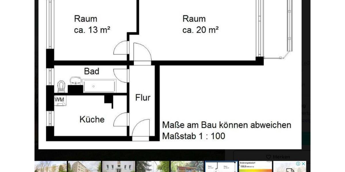 2-Zimmer-Wohnung in Trotha ( Halle (Saale) ) 2 zimmer