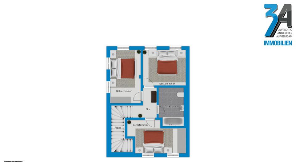 Maisonettenwohnung Halle (Saale) Dölau - 5 Zimmer, 138 m&sup2;, 1.540&euro; | Angebot:26338198
