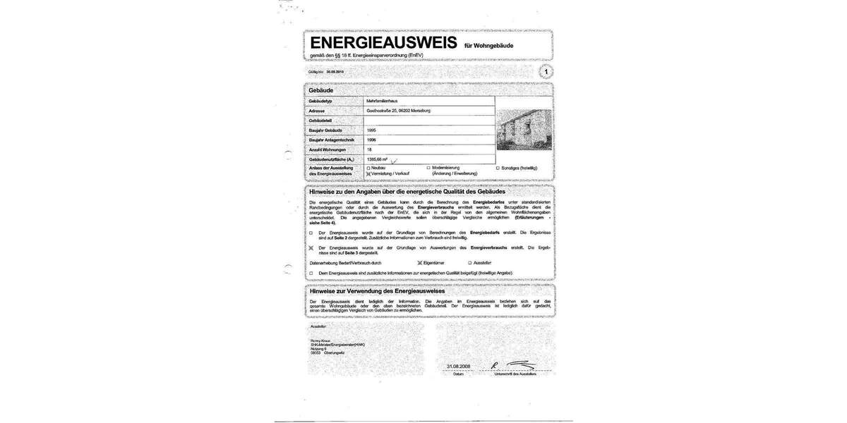 Etagenwohnung Merseburg - 7 Zimmer, 208 m&sup2;, 311.001&euro; | Angebot:25879627