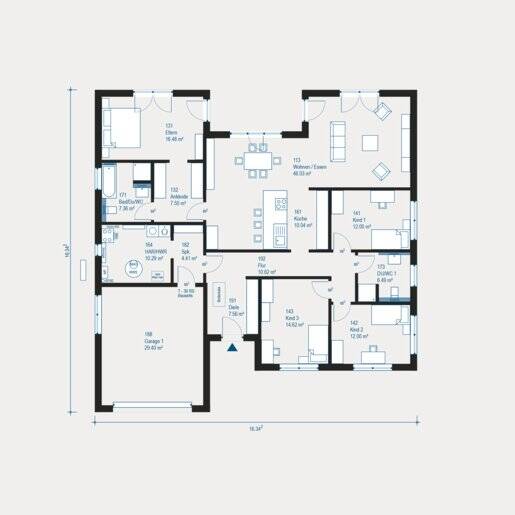 Einfamilienhaus Schkeuditz - 4 Zimmer, 165 m&sup2;, 597.000&euro; | Angebot:26595898