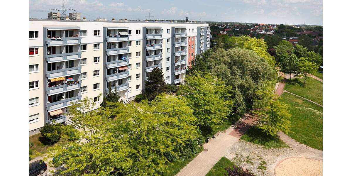 Etagenwohnung Halle (Saale) Silberhöhe - 4 Zimmer, 65 m&sup2;, 391&euro; | Angebot:25626725
