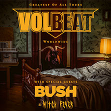 VOLBEAT - Greatest Of All Tours Worldwide 10.10.2025 QUARTERBACK Immobilien ARENA