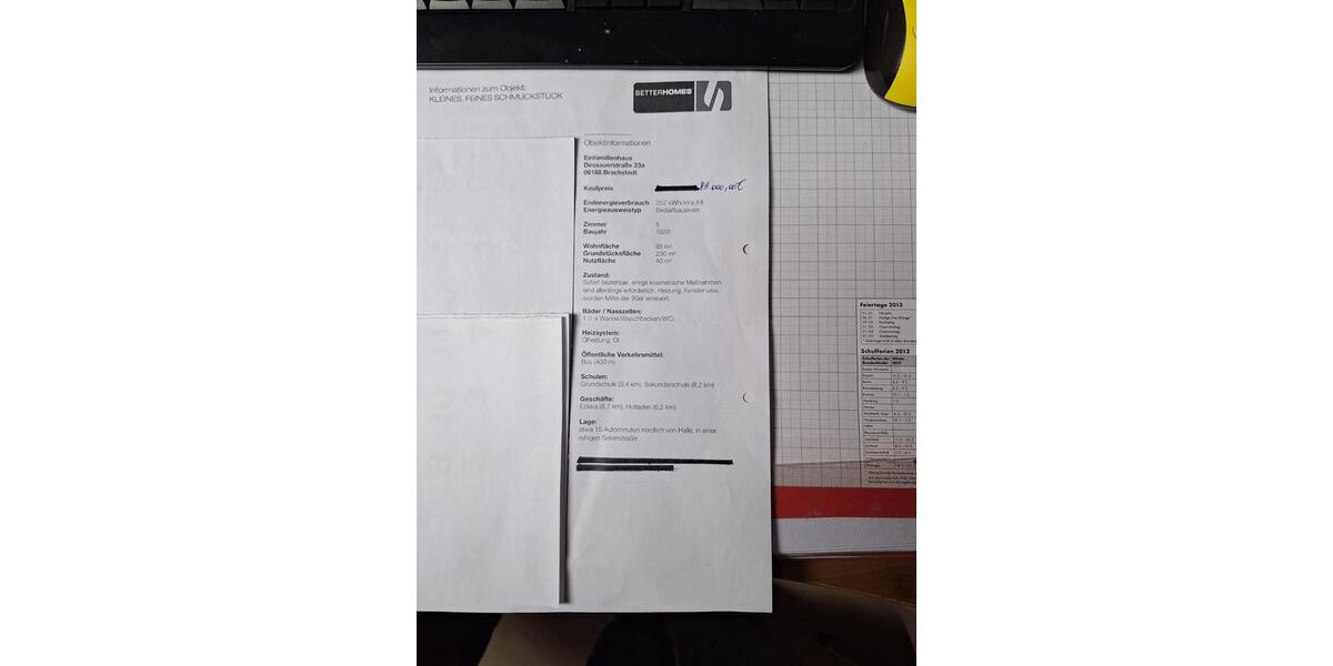 Einfamilienhaus Landsberg - 3 Zimmer, 85 m&sup2;, 89.000&euro; | Angebot:24740825