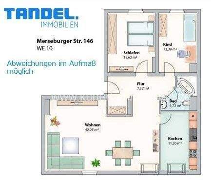 Zimmer Halle (Saale) Damaschkestraße - 3 Zimmer, 94 m&sup2;, 685&euro; | Angebot:26105672