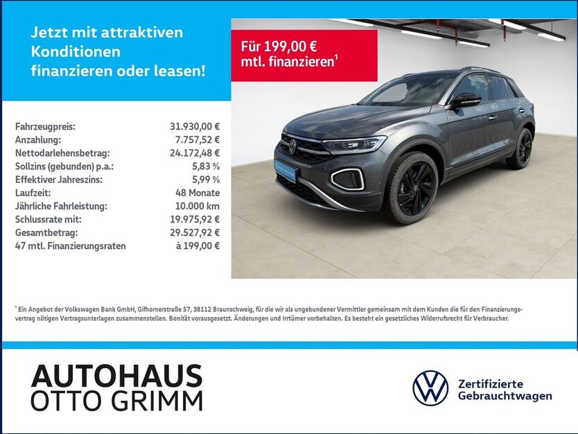 VW T-Roc 17.757 km 30.960 € Bitterfeld-Wolfen 06749