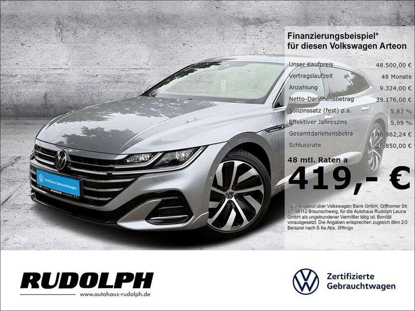 VW Arteon 9.600 km 48.500 € Leuna 06237