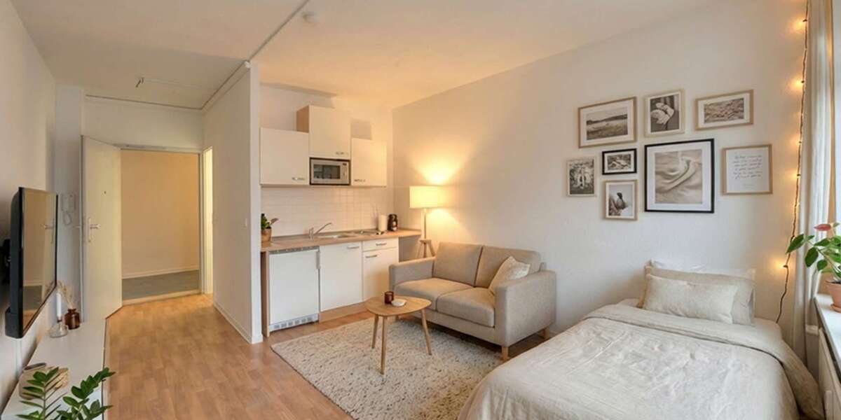 Etagenwohnung Halle Altstadt - 1 Zimmer, 24 m&sup2;, 312&euro; | Angebot:26869111
