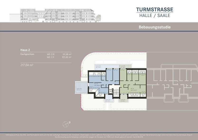 Projektiertes Baugrundstück für ca. 2.731 m² vermietbare Fläche zimmer