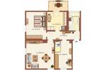 Etagenwohnung Halle Lutherplatz - 3 Zimmer, 80 m&sup2;, 700&euro; | Angebot:26766698