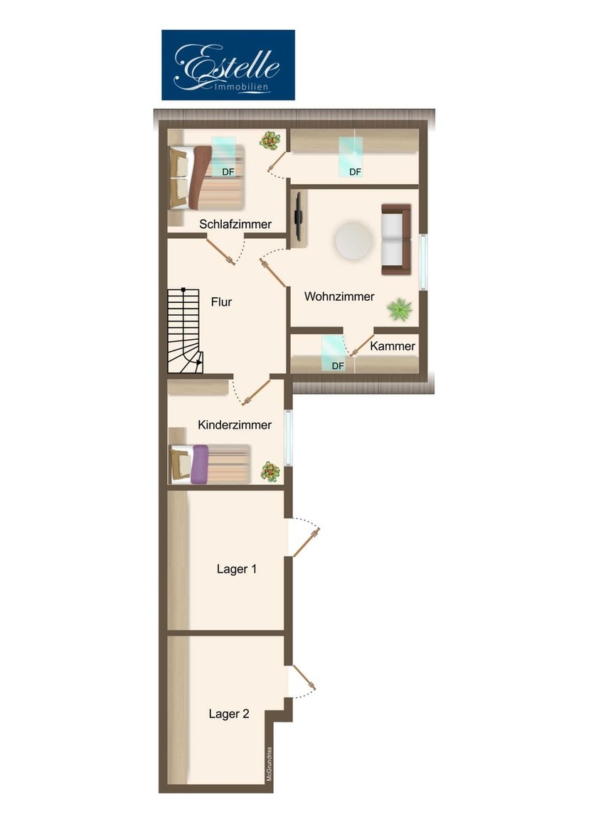 Haus mit viel Stauraum und kleinem Garten - Garage - Carport 5 zimmer