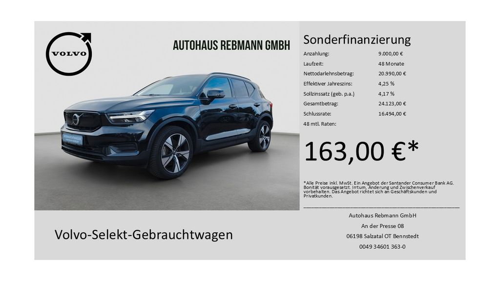 Volvo XC40 60.800 km 27.500 &euro; Salzatal OT Bennstedt 06198