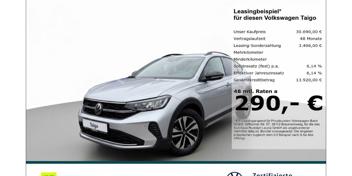 VW Taigo 1.500 km 29.380 &euro; Leuna 06237